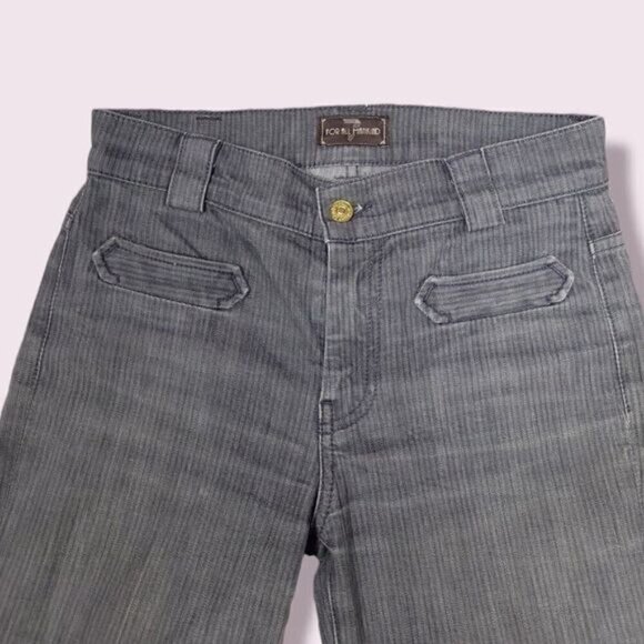 7 For All Mankind Bootcut Gray Jeans.  Size 26 - Picture 1 of 7
